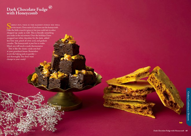 Spread for Dark Choloate Fudge with Honeycomb