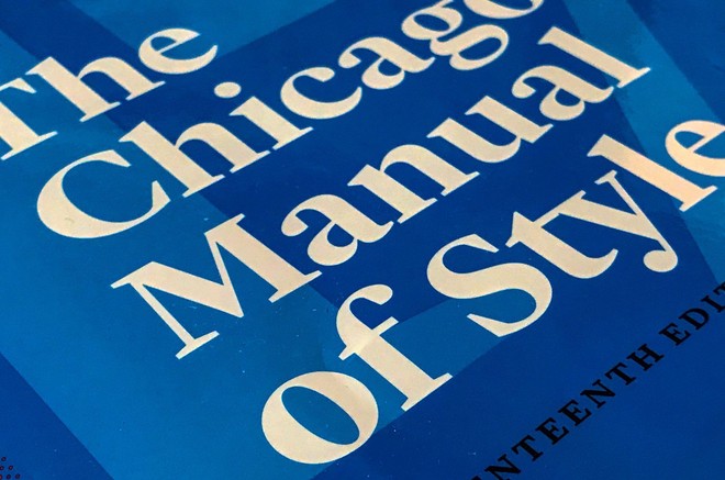 Cover of the Chicago Manual of Style, 17th Edition