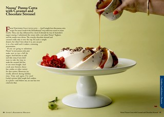 /portfolio gallery/ book design luckys bakehouse holiday by jennifer bush panna cotta spread.jpg