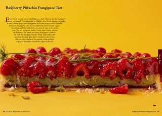 /portfolio gallery/ book design luckys bakehouse holiday by jennifer bush raspberry tart spread.jpg