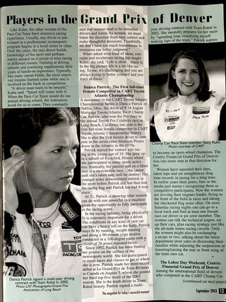 /portfolio gallery/prior work magazine design colorado woman danica patrick article interior with sidebar.jpg