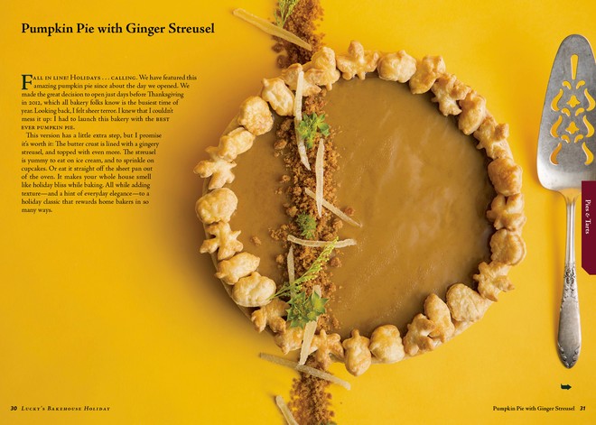Spread for Pumpkin Pie with Ginger Streusel